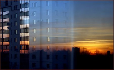 Отражение в окне