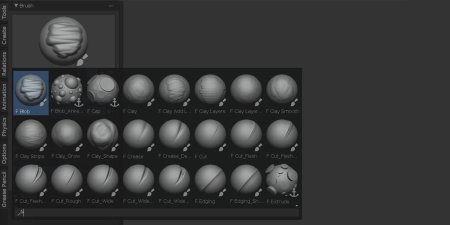 Blender Alpha кисти