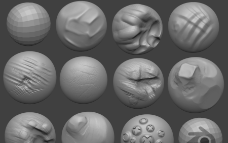 Blender туториал скульптинг