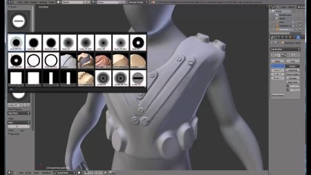 Blender Alpha кисти