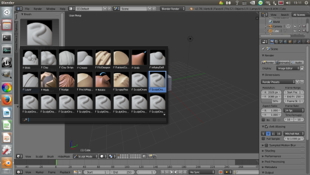 Альфа чешуя Zbrush