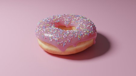 Текстурирование пончика