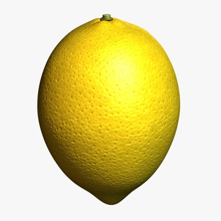 Модель с лимонами