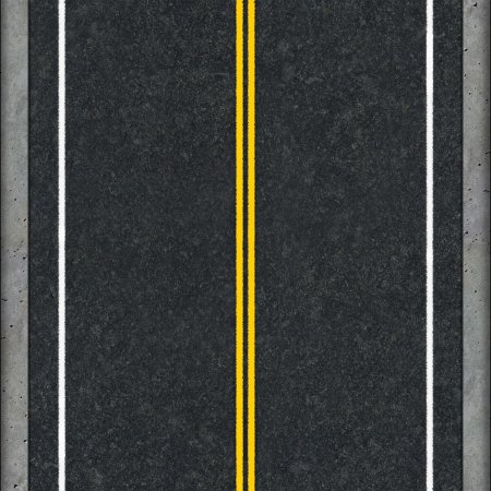 Текстура дороги с разметкой