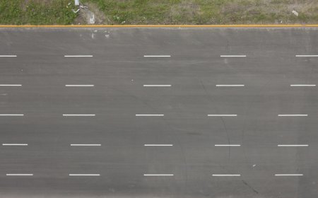 Дорога вид сверху