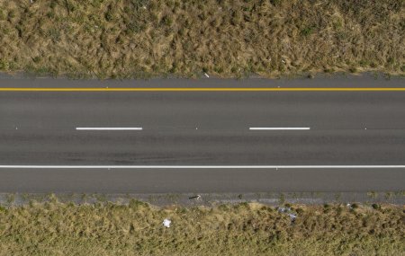Дорога асфальт вид сверху