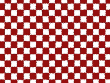 Красно белая шахматная доска