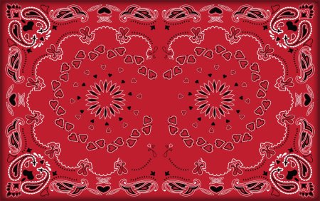 Красная бандана Bloods
