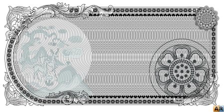 Сетка гильош купюры