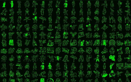 Fallout фон Pip boy зеленый