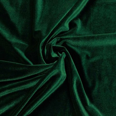 Green Emerald Velvet Fabric