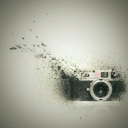 Абстрактный фотоаппарат