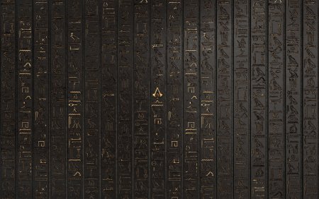 Assassins Creed Origins иероглифы на пирамиде