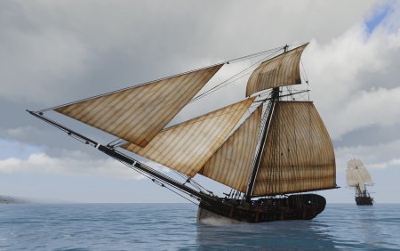 Галера Бриг Фрегат Корвет 620