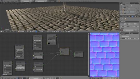 Карта нормалей в Blender