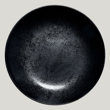 Тарелка Coupe круглая глубокая rak Porcelain Karbon 1,25 л, d 28 см
