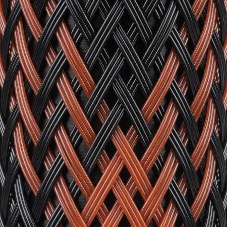 Текстура металлической оплетки