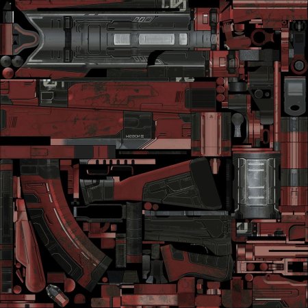 Развёртка АК-47 КС го