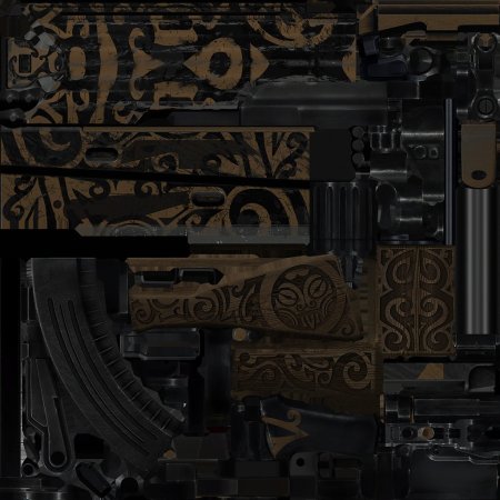 Развёртка АК-47 КС го