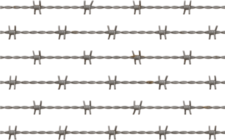 Колючая проволока текстура