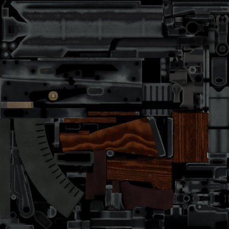 Развёртка АК-47 КС го