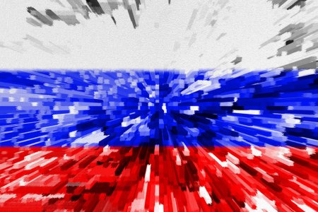 Российский флаг ткань