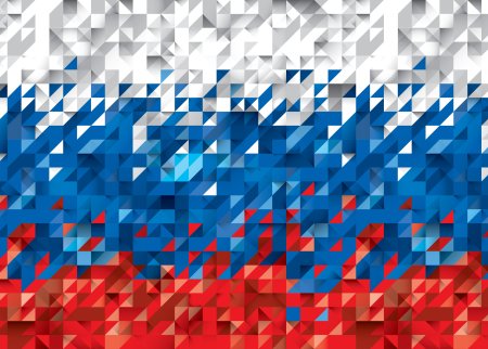 Нашивка русский флаг
