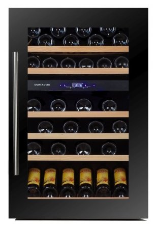 Встраиваемый винный шкаф Dunavox DX-57.146DBK