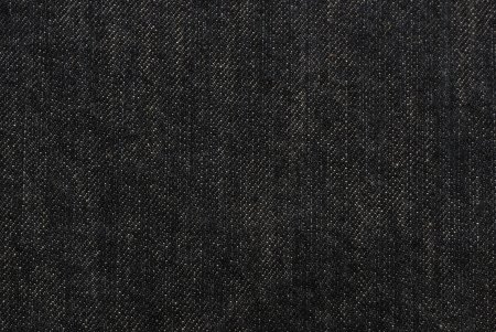 Черный джинс ткань