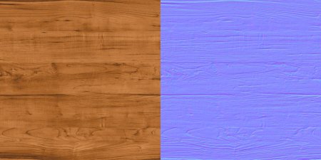 Normal Map дерево