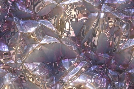 Мятая фольга