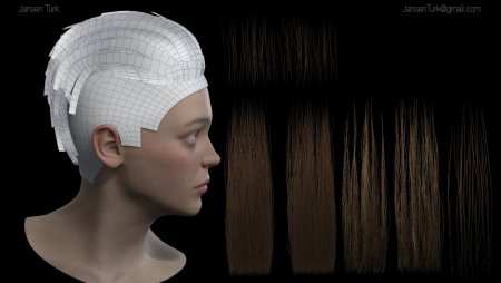Волосы 3d