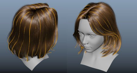 XGEN hair референс