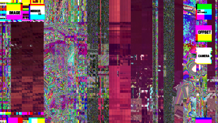 Глитч пиксели