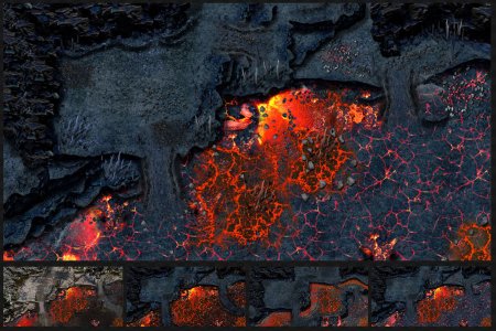 Текстура лавы для фотошопа (50 фото)