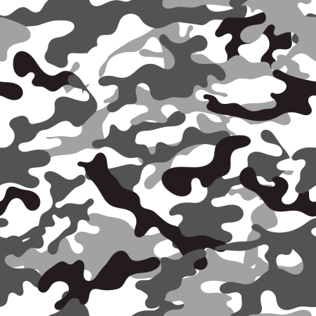 Ткань Black Camo Urban