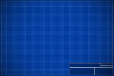 Синяя бумага для чертежей