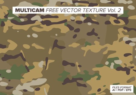 Multicam камуфляж паттерн