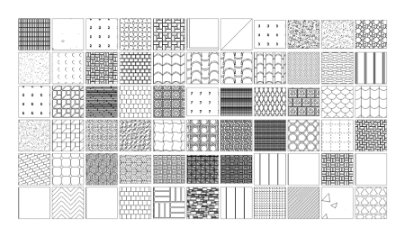 Hatch AUTOCAD паркет