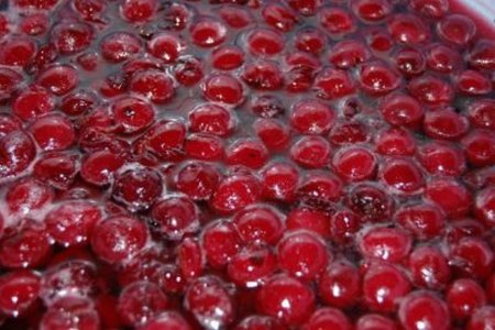 Варенье из войлочной вишни