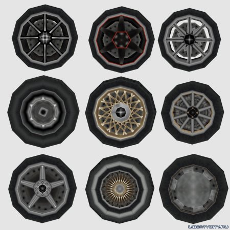 LQ Wheel Pack GTA sa