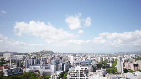 Вид на город панорама