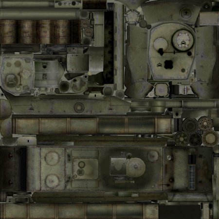 Текстура танка т-34