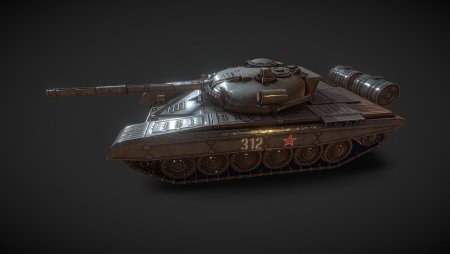 Low Poly t 72