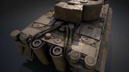 Танк тигр вид снизу