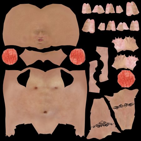 SIMS 4 развертка Сима