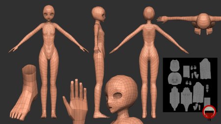 Blender Геншин