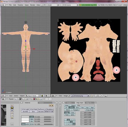 MAKEHUMAN 3d моделирование человека