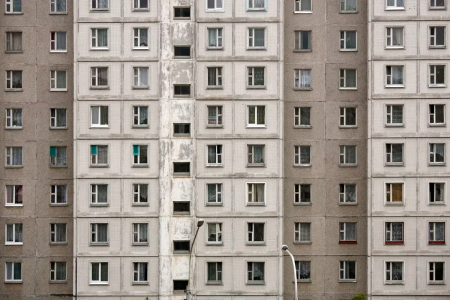 Фасад панельного дома