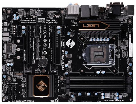 Материнская плата ECS z97-Machine